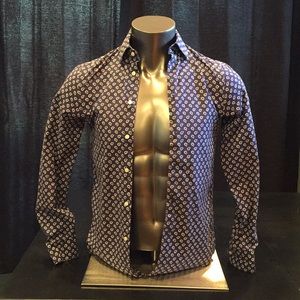 H&M  paisley button up